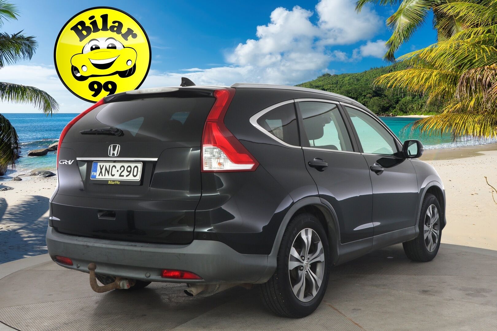 Honda CR-V 2013 Lifestyle Business AT *2-omisteinen / Vetokoukku / P-kamera / Xenon-ajovalot / Vakkari / P-tutkat / Lohkolämmitin* - Juuri huollettu! / Suomi-auto / 2x alut hyvillä renkailla!