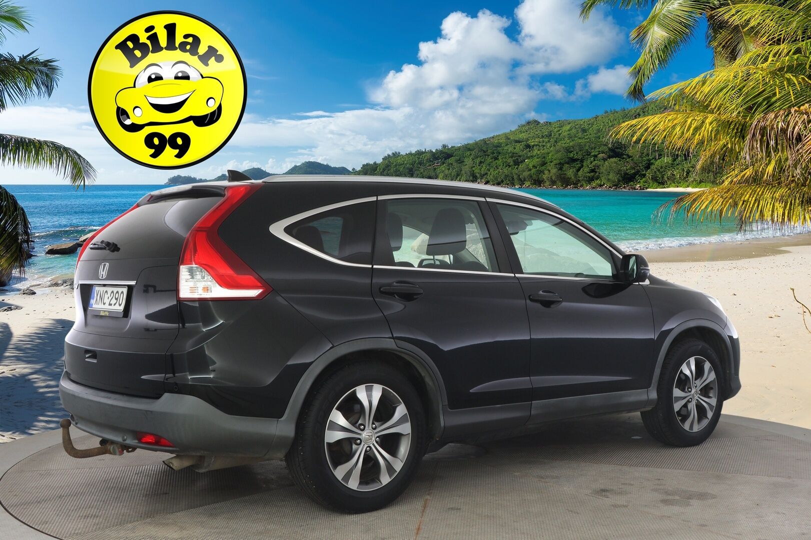 Honda CR-V 2013 Lifestyle Business AT *2-omisteinen / Vetokoukku / P-kamera / Xenon-ajovalot / Vakkari / P-tutkat / Lohkolämmitin* - Juuri huollettu! / Suomi-auto / 2x alut hyvillä renkailla!