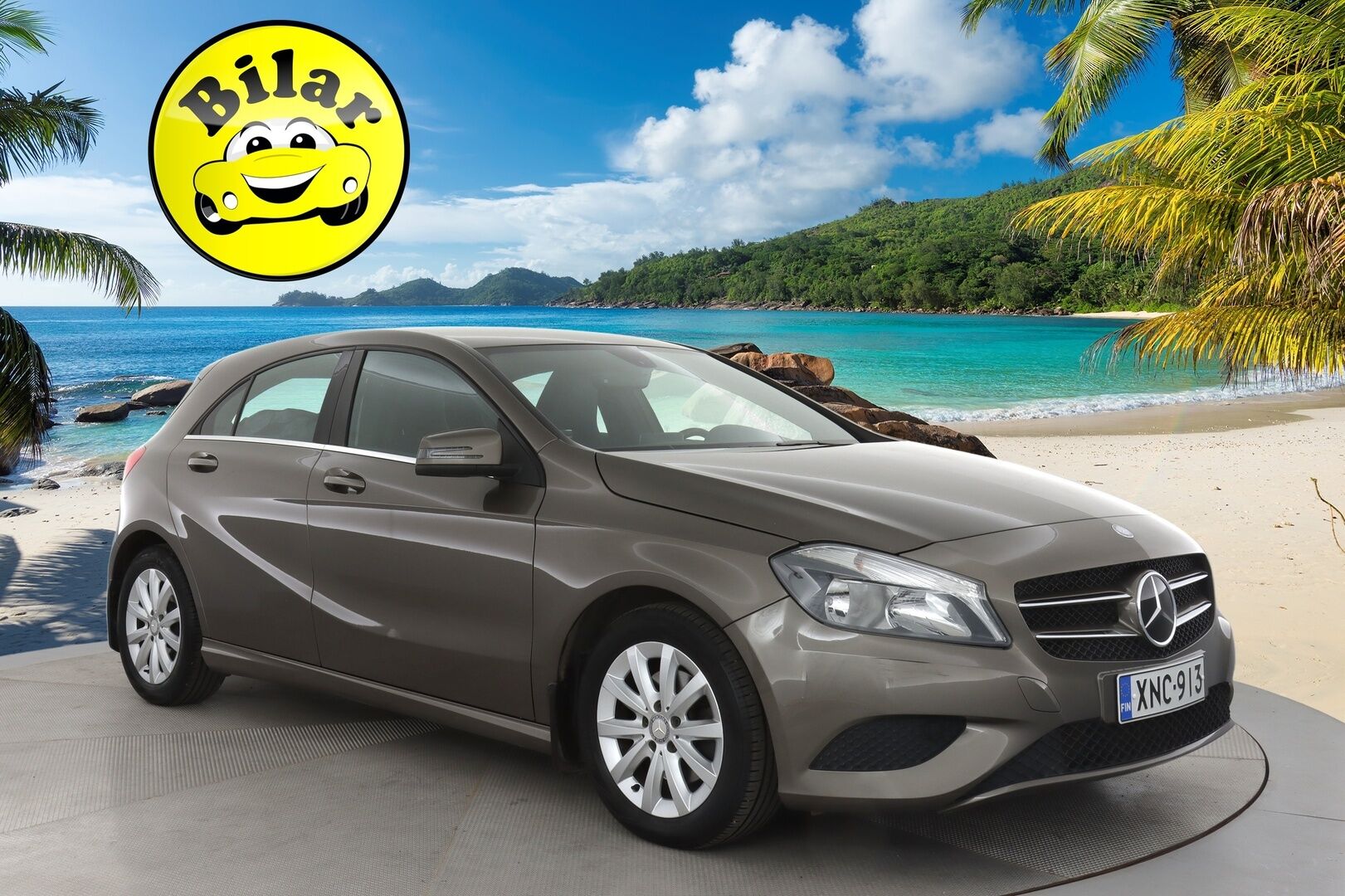 Mercedes-Benz A 2013 MERCEDES-BENZ 180 BE A - | Suomi auto | Vakkari | Puolinahat | Kahdet renkaat vanteilla | Huoltokirja | Bluetooth | Metalliväri | 