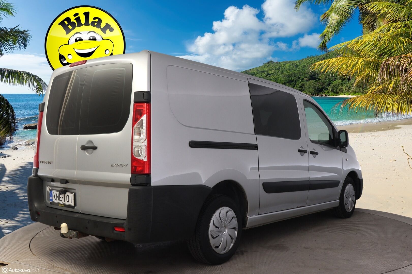 Peugeot Expert 2014 L2H1 1,6 HDi 90 FAP  *Suomi-auto / Vetokoukku / Lohkolämmitin / Juuri katsastettu / Kahdet renkaat - Pitkä malli taloudellisella ja kestävällä moottorilla! Uudet kesärenkaat!