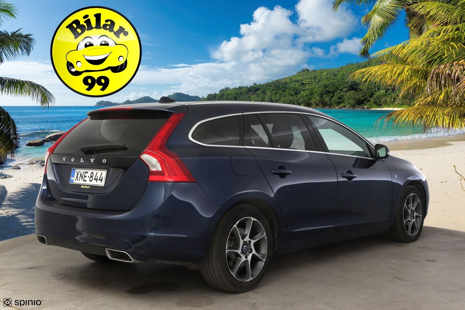 Volvo V60 2015 D4 Ocean Race Business aut * Vakkari / Navi / P-Lämmitin / Blis / Kaistavahti * - * Siisti / Kahdet renkaat Volvon alumiinivanteilla / Suomi-auto *