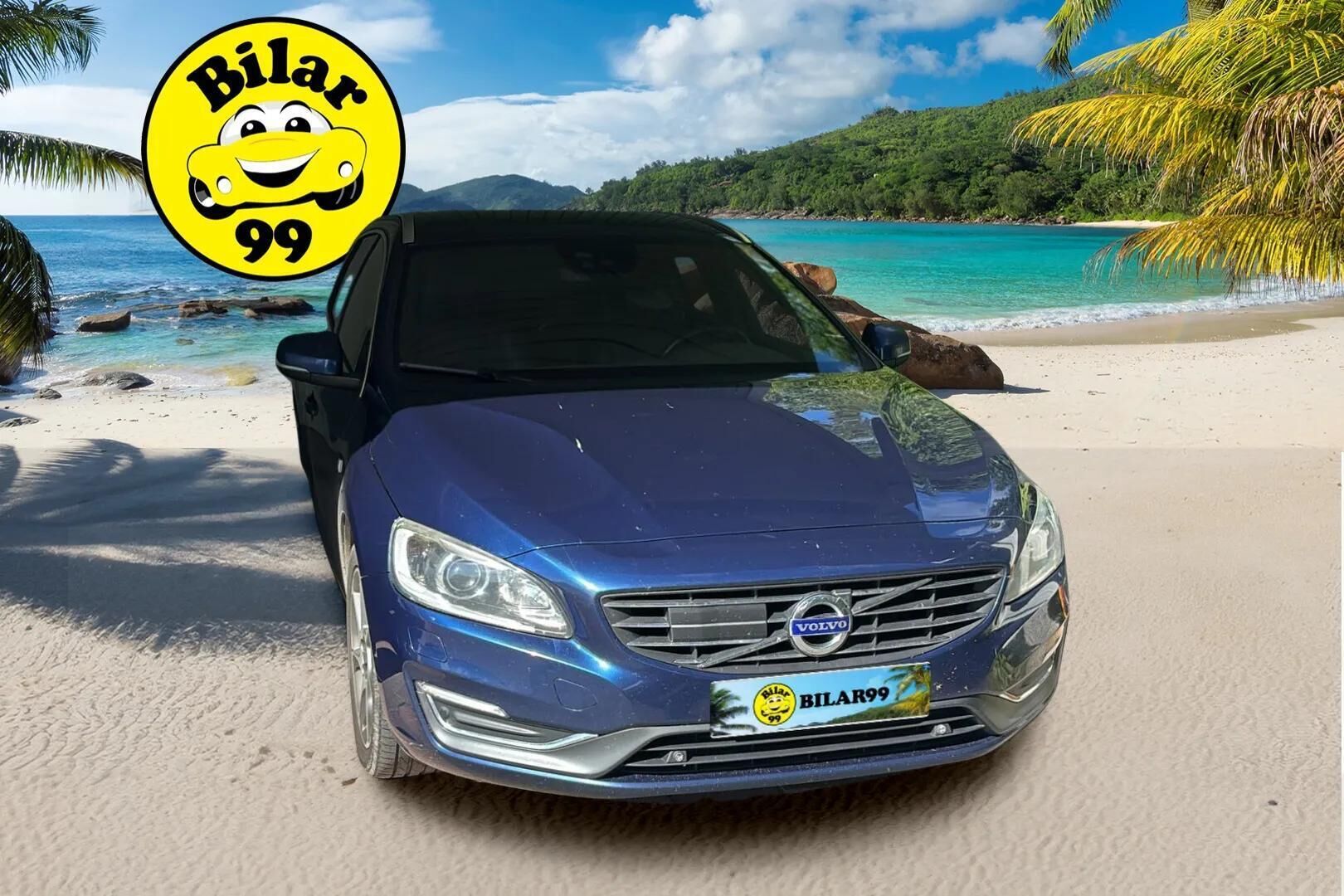 Volvo V60 2015 D4 Ocean Race Business aut* Tutkat edessä/takana / Navi / P-Lämmitin / Blis / Kaistavahti * - * Siisti / Kahdet renkaat Volvon alumiinivanteilla / Suomi-auto *