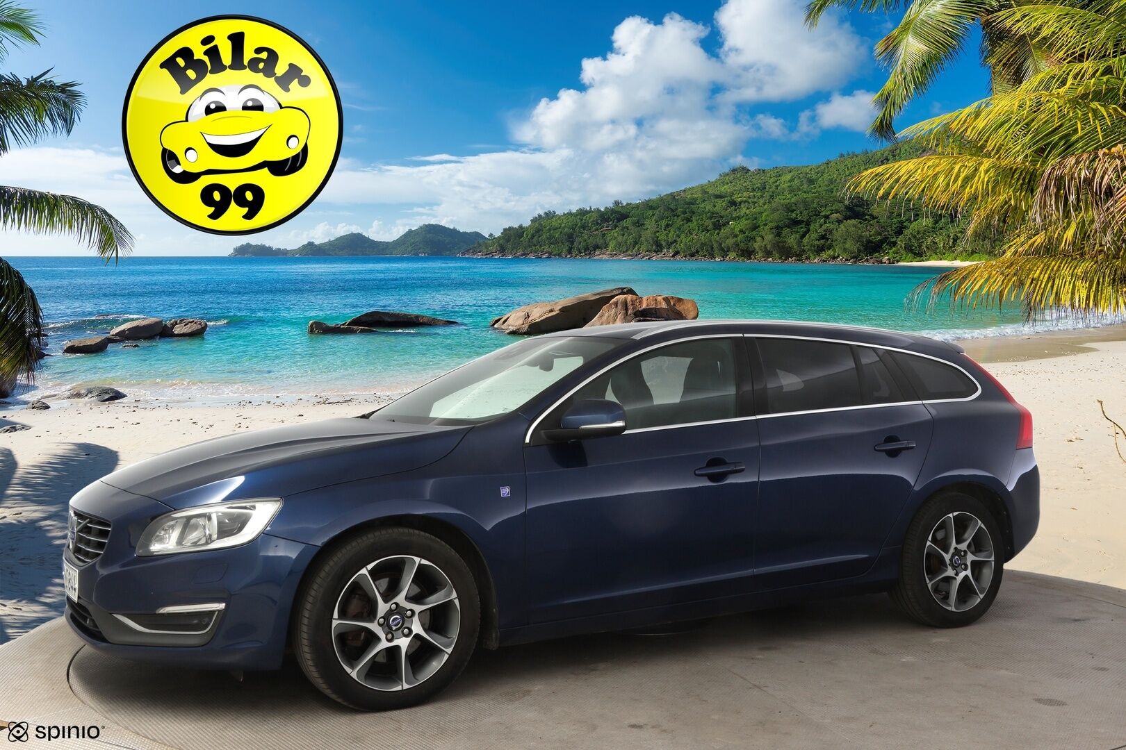 Volvo V60 2015 D4 Ocean Race Business aut * Vakkari / Navi / P-Lämmitin / Blis / Kaistavahti * - * Siisti / Kahdet renkaat Volvon alumiinivanteilla / Suomi-auto *