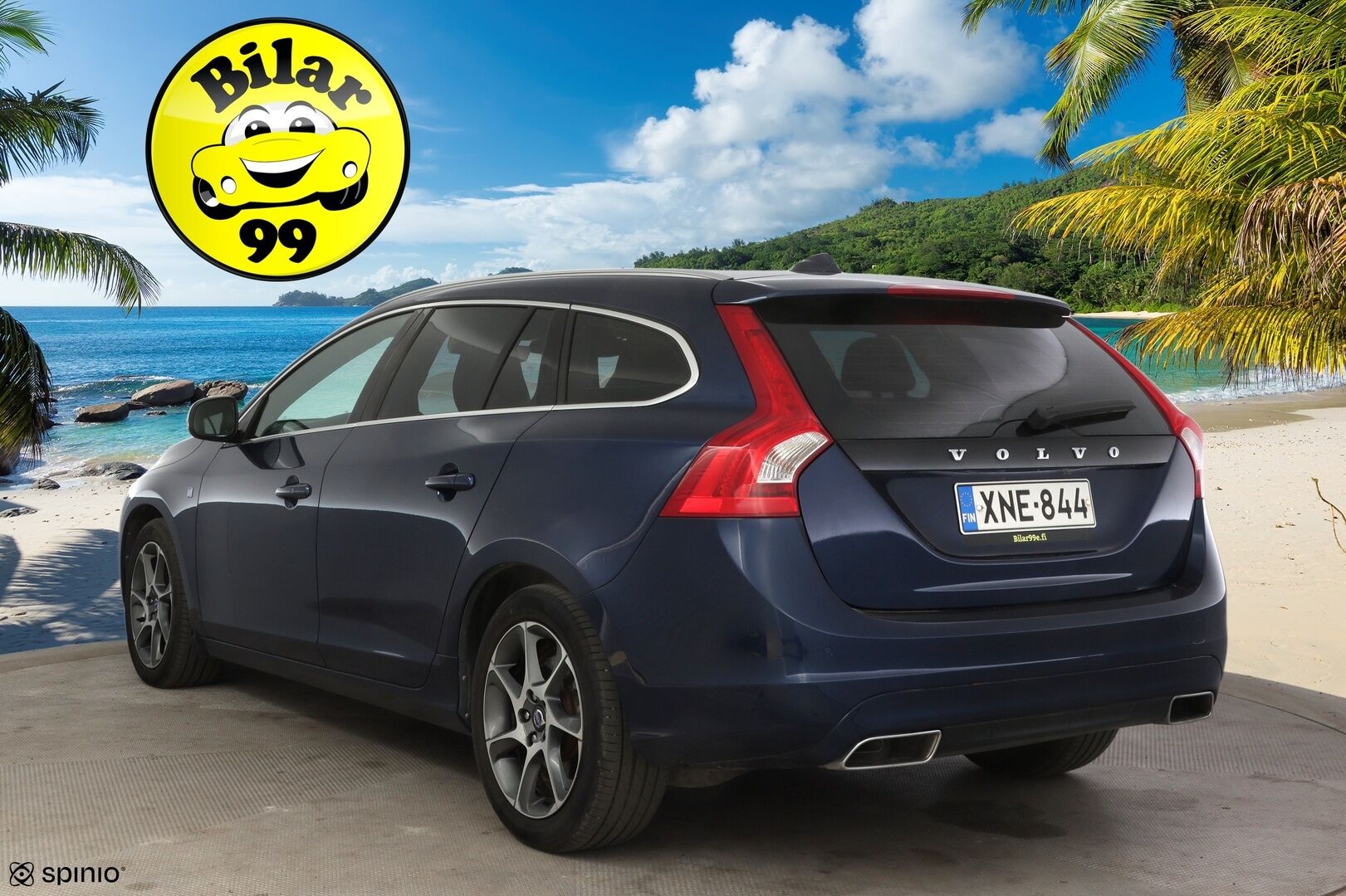 Volvo V60 2015 D4 Ocean Race Business aut * Vakkari / Navi / P-Lämmitin / Blis / Kaistavahti * - * Siisti / Kahdet renkaat Volvon alumiinivanteilla / Suomi-auto *