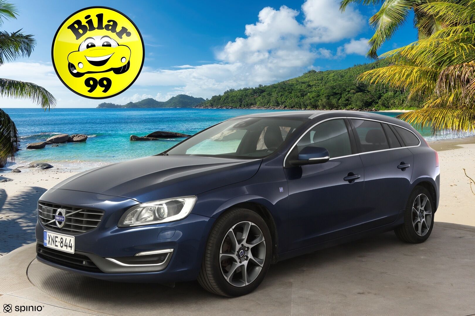 Volvo V60 2015 D4 Ocean Race Business aut * Vakkari / Navi / P-Lämmitin / Blis / Kaistavahti * - * Siisti / Kahdet renkaat Volvon alumiinivanteilla / Suomi-auto *