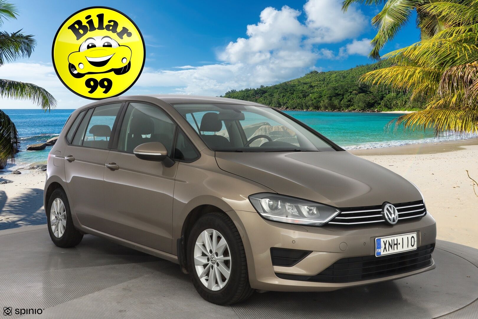 Volkswagen Golf Sportsvan 2015 1.2 TSI Comfortline 63 kW (85 hv) BlueMotion Technology *Webasto / Tutkat / Ratinlämmitin / Keylessgo / Vakkari* - KATSO KAMPANJAHINTA!! / Suomi-auto / Viimeisin huolto 123tkm / Kahdet vanteet / Seuraava katsastus 7.9.2026 - Osta nyt, maksa vasta ensi vuonna