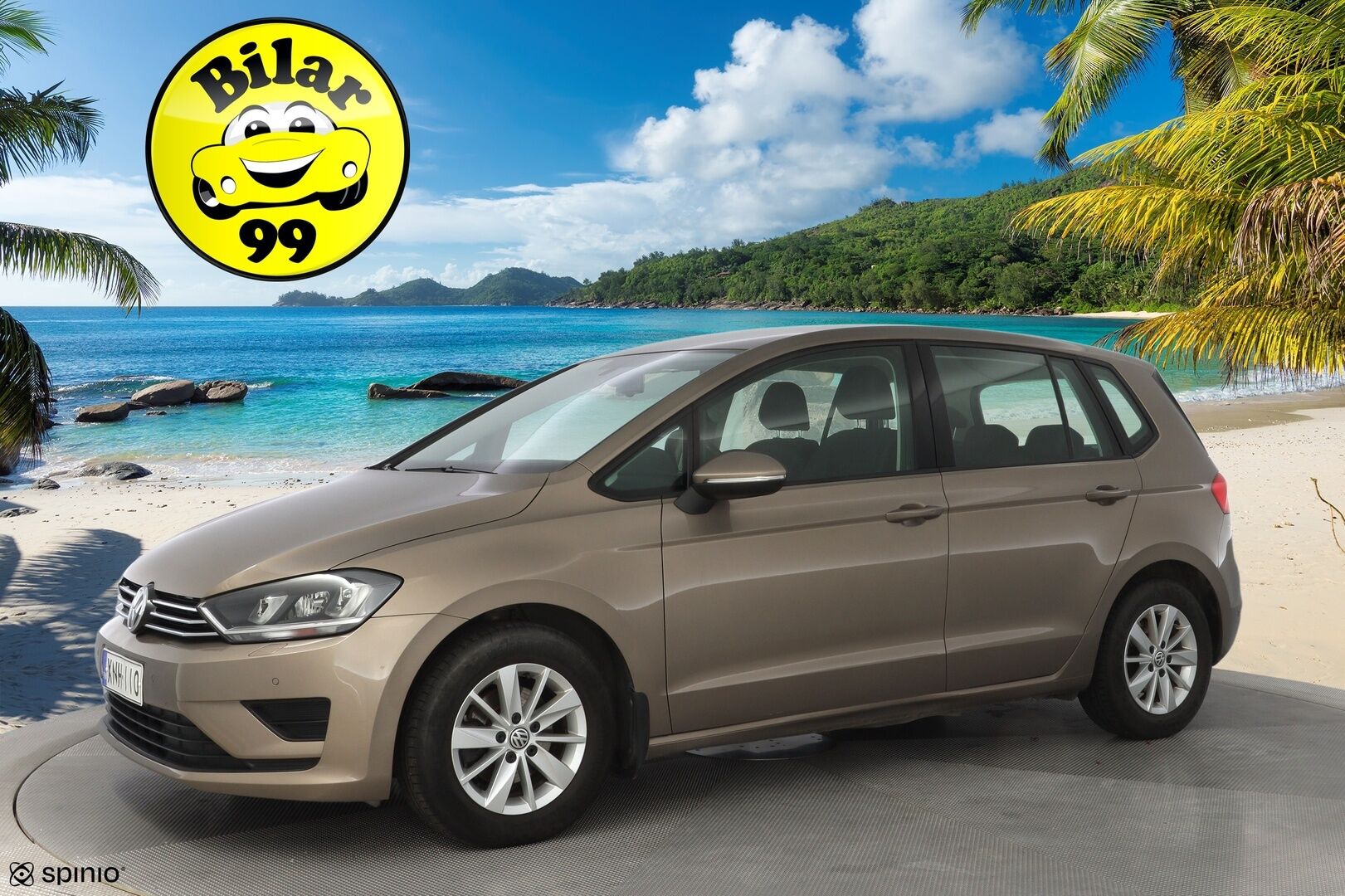 Volkswagen Golf Sportsvan 2015 1.2 TSI Comfortline 63 kW (85 hv) BlueMotion Technology *Webasto / Tutkat / Ratinlämmitin / Keylessgo / Vakkari* - KATSO KAMPANJAHINTA!! / Suomi-auto / Viimeisin huolto 123tkm / Kahdet vanteet / Seuraava katsastus 7.9.2026 - Osta nyt, maksa vasta ensi vuonna