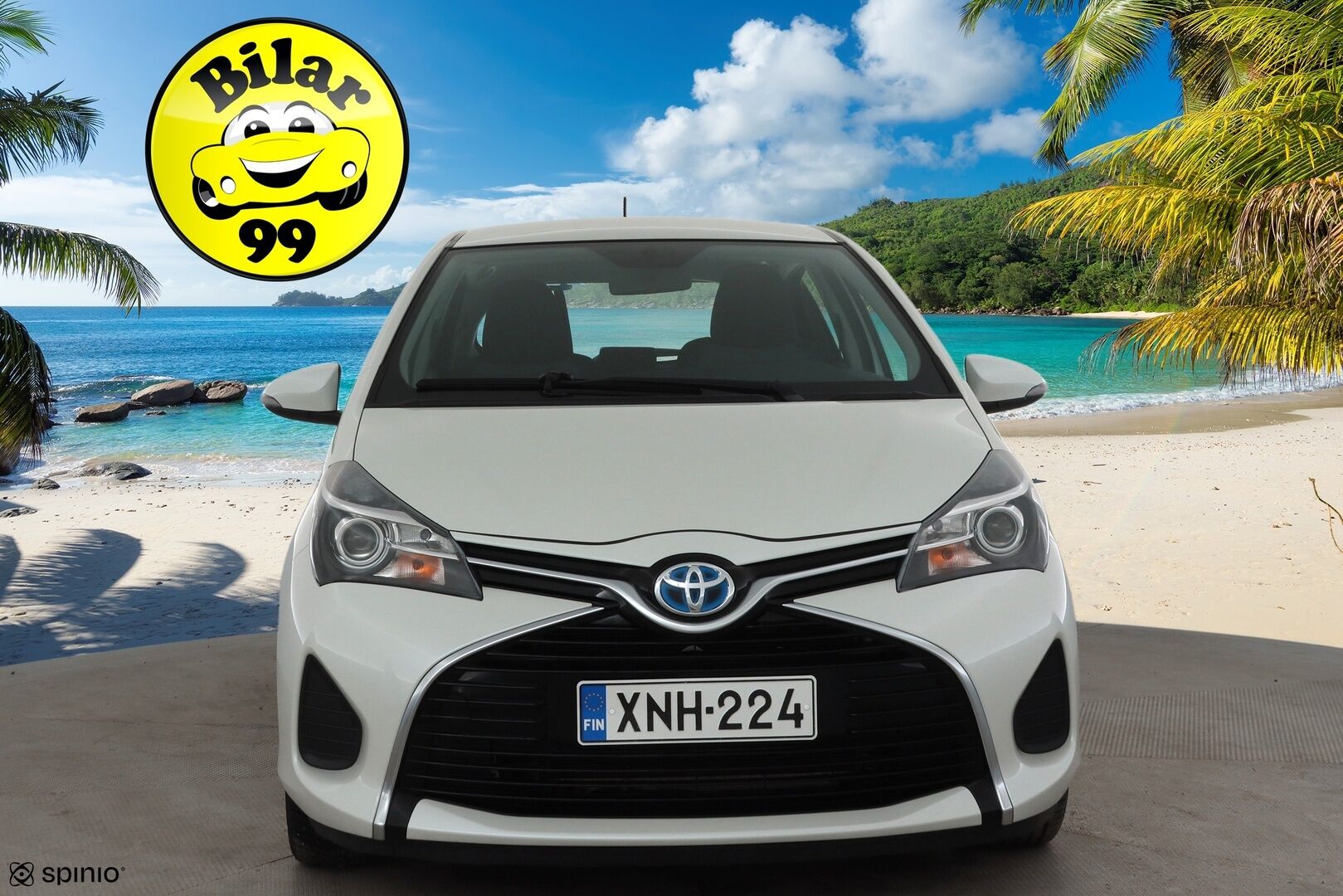 Toyota Yaris 2015 1,5 Hybrid Active 5ov * 1.Om Suomi-auto / Vakkari / P.kamera / Navi / Bluetooth * - Kahdet renkaat aluvanteilla / Merkkihuollettu / Juuri katsastettu - HULLUT JOULUT KORKOTARJOUS 2,49% 
