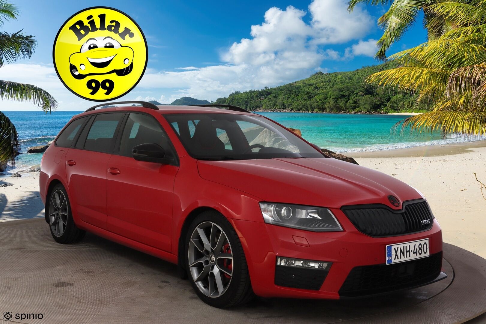 Skoda Octavia 2015 Combi 2,0 TSI RS DSG Autom. * / Adapt. vakkari / Sähkökontti / Suomi-auto / Webasto / * - Todella näyttävä webastollinen suomi - RS! 