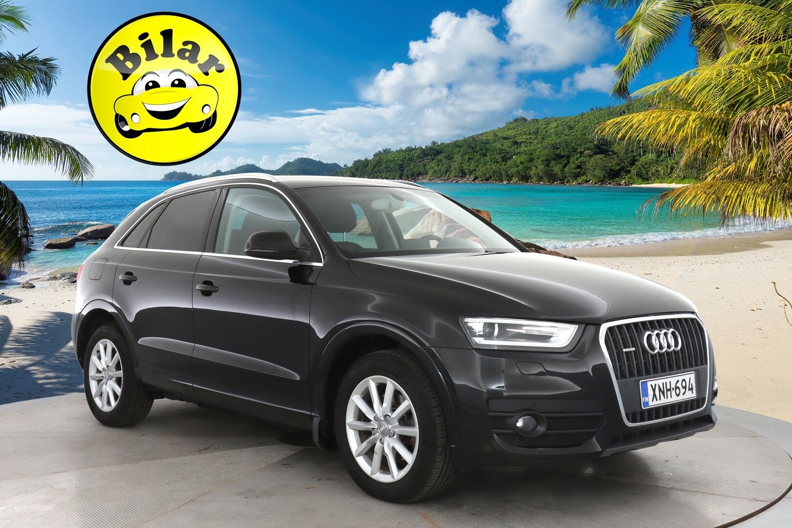 Audi Q3 2014 Business II 2,0 TDI 103 kW quattro S tronic - | Sporttipenkit | Koukku | Xenon | P.tutkat | Bluetooth | Sähk. takaluukku | Vakkari | Aut. ilmastointi | 2x renkaat aluin | Suomiauto | 