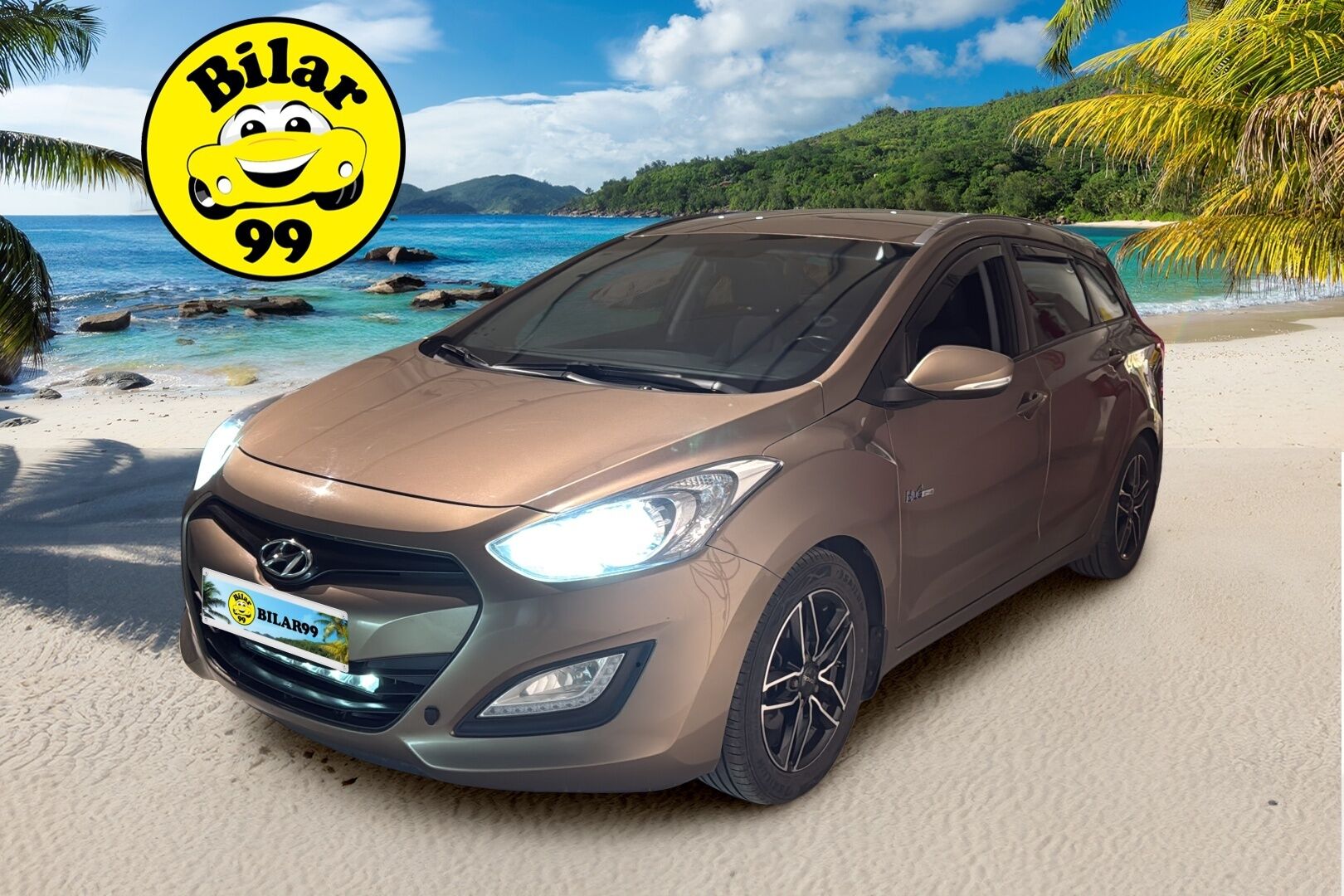 Hyundai i30 Wagon 2014 1,6 CRDi 94kW 6MT ISG Comfort Plus *Lohkolämmitin / Ratinlämmitin / Koukku / Vakionopeudensäädin* - *Kahdet asialliset renkaat / Loistava huoltohistoria!!*