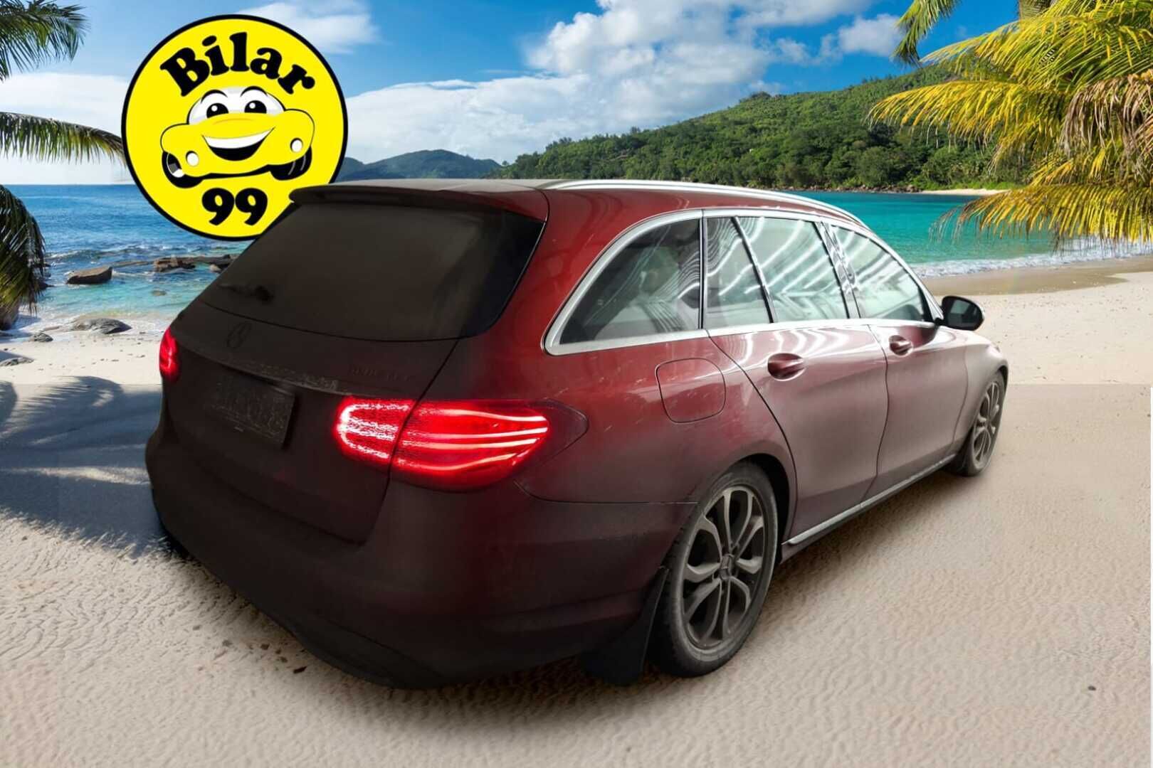 Mercedes-Benz C 2015 220 BlueTec T A Premium Business *Suomiauto / Distronic+ / Panoraama / Airmatic / Vetokoukku / Ohjausavustin * - *Mukavasti varusteltu! / Lohkolämmitin / Blind Spot Assist / Tutkat / IHC+ / Sähkökontti * - HULLUT JOULUT KORKOTARJOUS 2,49% 