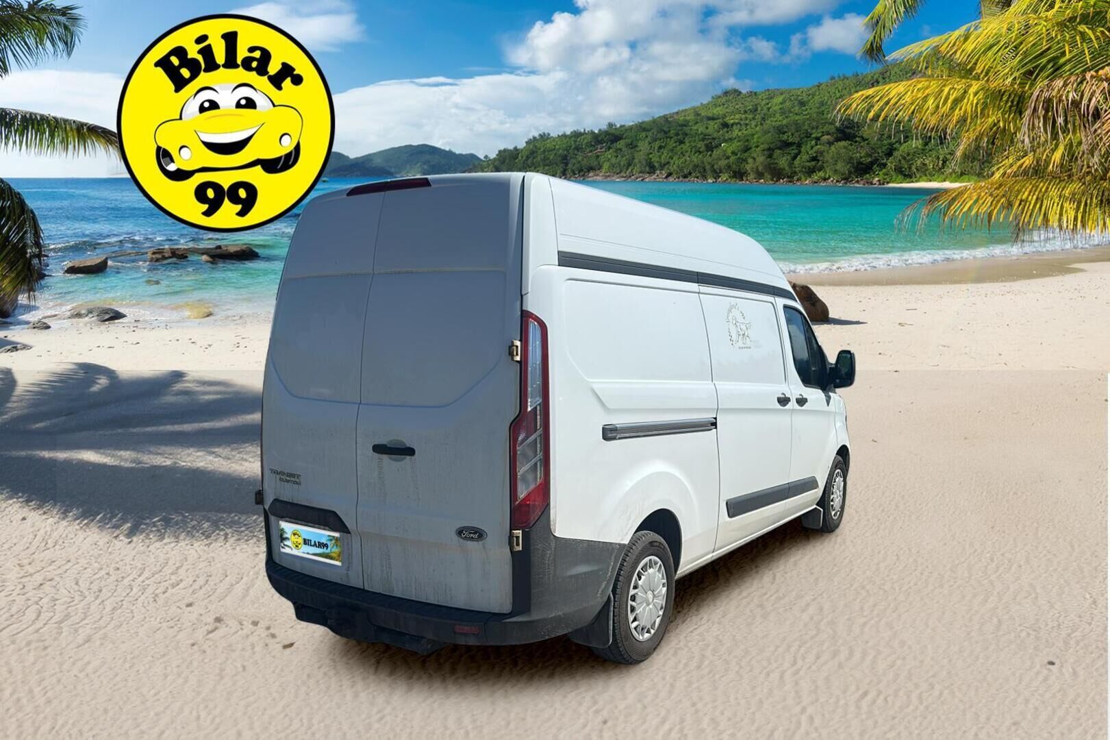 Ford Transit Custom 2014 310 2,2TDCi 100 hv Trend M6 Van N1 L2H2 FWD - | Webasto! | Koukku! | Parketti-Lattia! | 2x Renkaat! | Huippu Yksillö! |