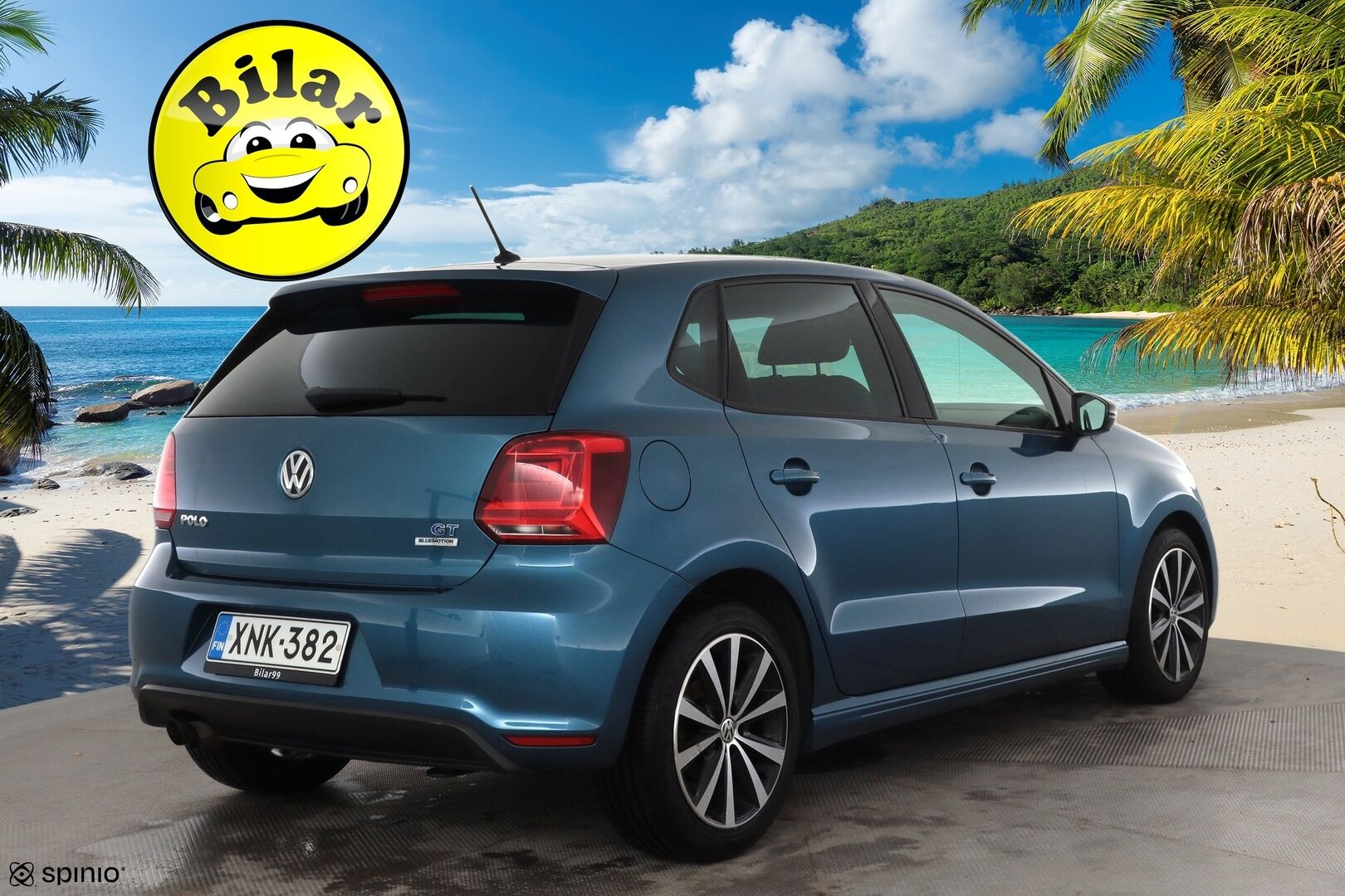 Volkswagen Polo 2015 BlueGT 1,4 TSI 110 kW (150 hv) ACT DSG-automaatti 4-ovinen - | Lasikattoluukku | Lohko&Sisätilanlämmitin | Xenon | Vakkari | Bluetooth | Penkinlämmittimet | Suomi-auto | 