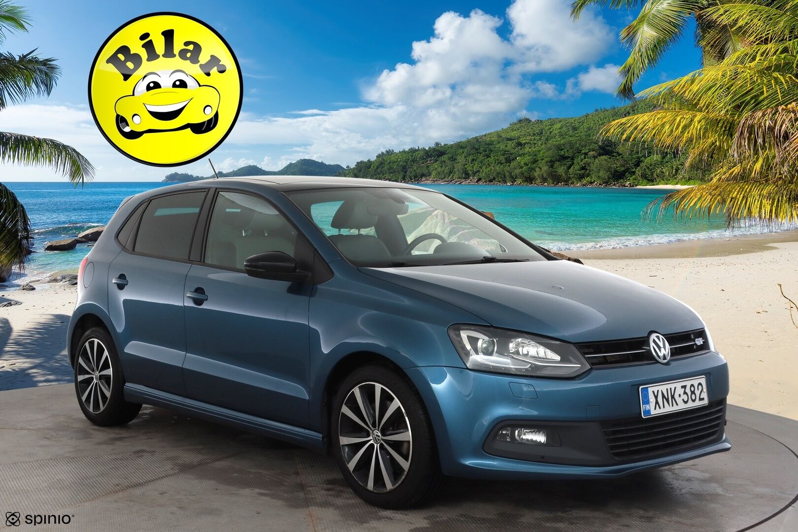Volkswagen Polo 2015 BlueGT 1,4 TSI 110 kW (150 hv) ACT DSG-automaatti 4-ovinen - | Lasikattoluukku | Lohko&Sisätilanlämmitin | Xenon | Vakkari | Bluetooth | Penkinlämmittimet | Suomi-auto | 