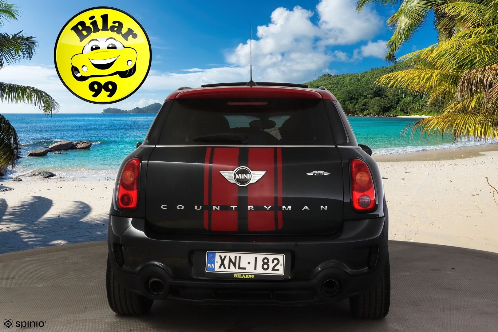 MINI Countryman 2015 John Cooper Works ALL4 A Sport Lane* Harman/Kardon / Nahkapenkit / Panorama / Musta sisäkatto * - * Sporttinen neliveto JCW Mini todella hyvällä huoltohistorialla! Ketju vaihdettu ennakoivasti! *