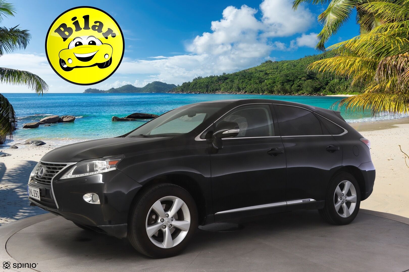 Lexus RX 2013 450h Hybrid 4WD A - | Facelift | Keyless-Go | Lohkolämmitin | P.kamera | Muistipenkki | Bluetooth-audio | Vetokoukku | 