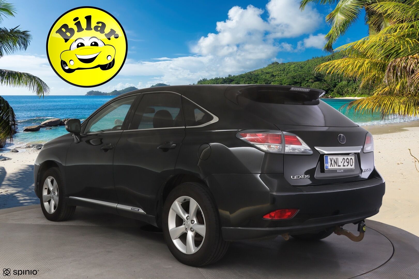Lexus RX 2013 450h Hybrid 4WD A - | Facelift | Keyless-Go | Lohkolämmitin | P.kamera | Muistipenkki | Bluetooth-audio | Vetokoukku | 