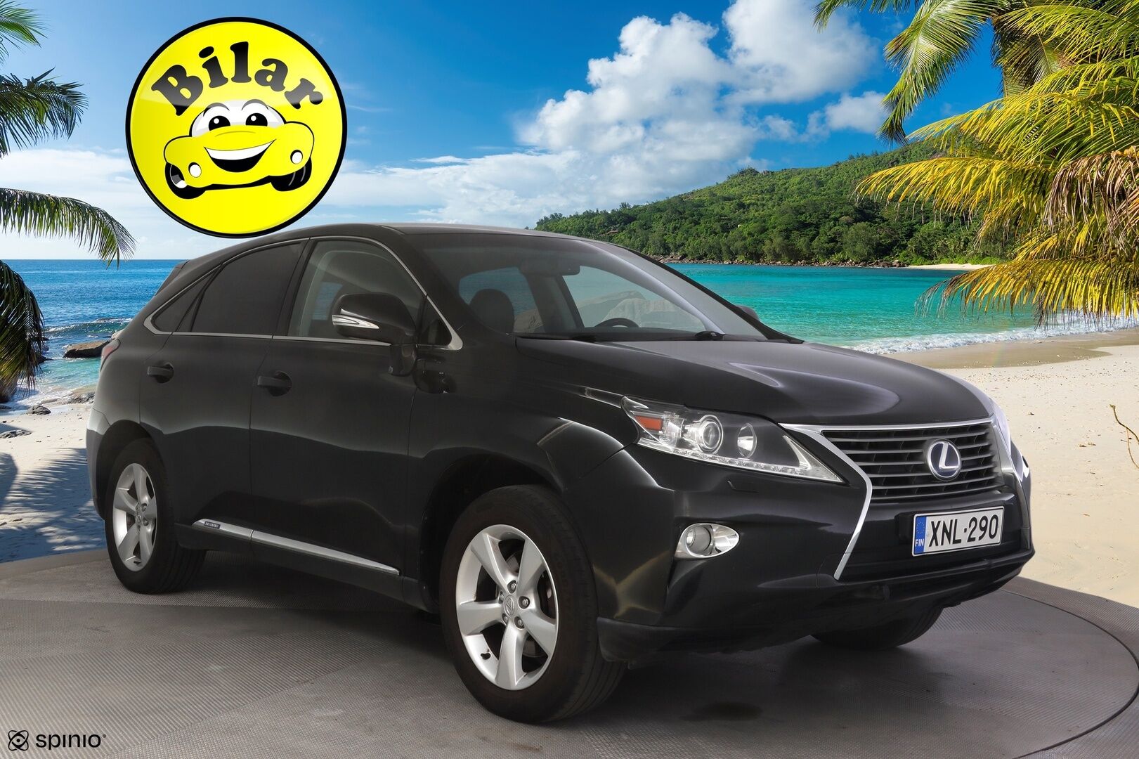 Lexus RX 2013 450h Hybrid 4WD A - | Facelift | Keyless-Go | Lohkolämmitin | P.kamera | Muistipenkki | Bluetooth-audio | Vetokoukku | 