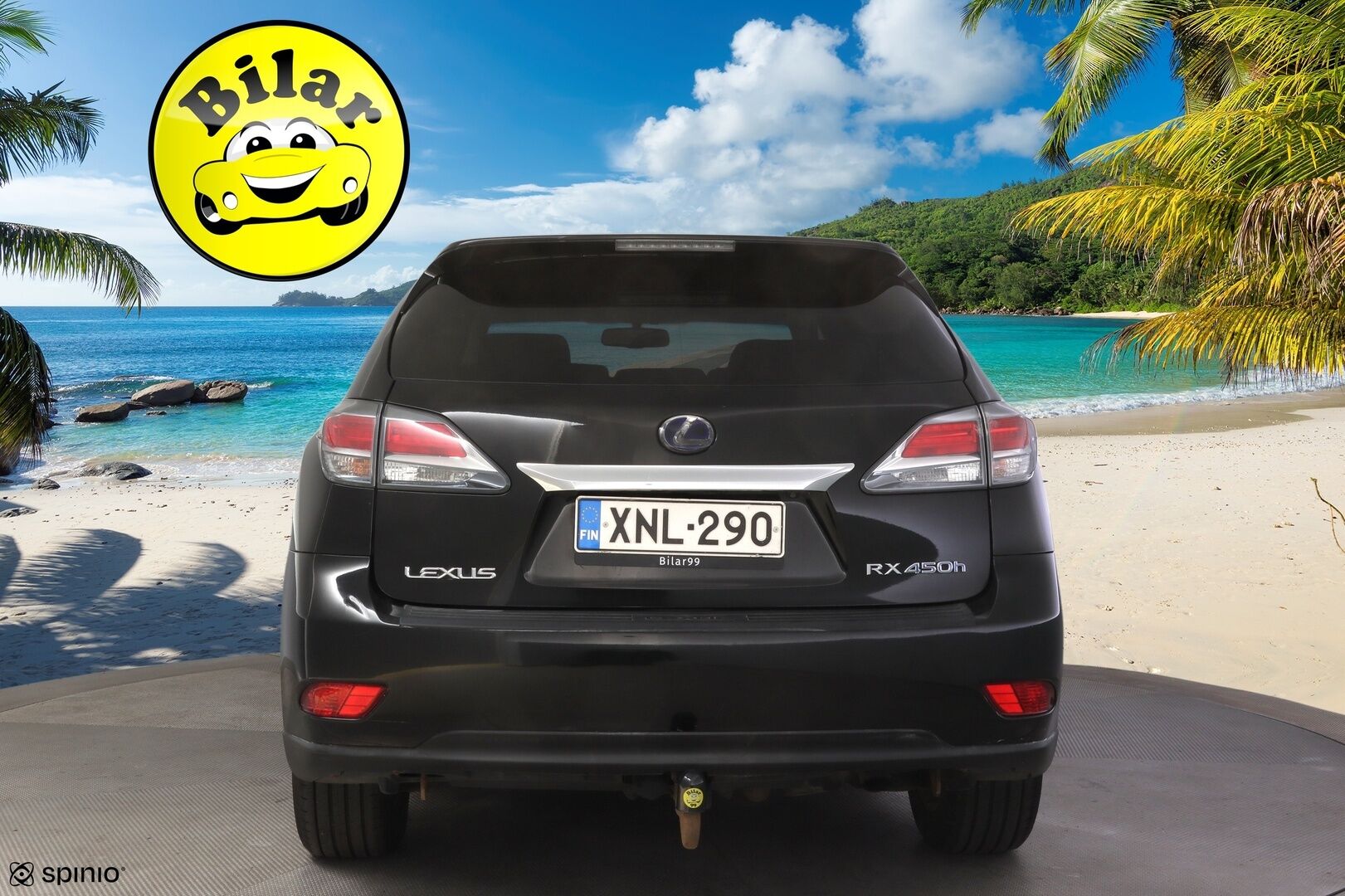 Lexus RX 2013 450h Hybrid 4WD A - | Facelift | Keyless-Go | Lohkolämmitin | P.kamera | Muistipenkki | Bluetooth-audio | Vetokoukku | 