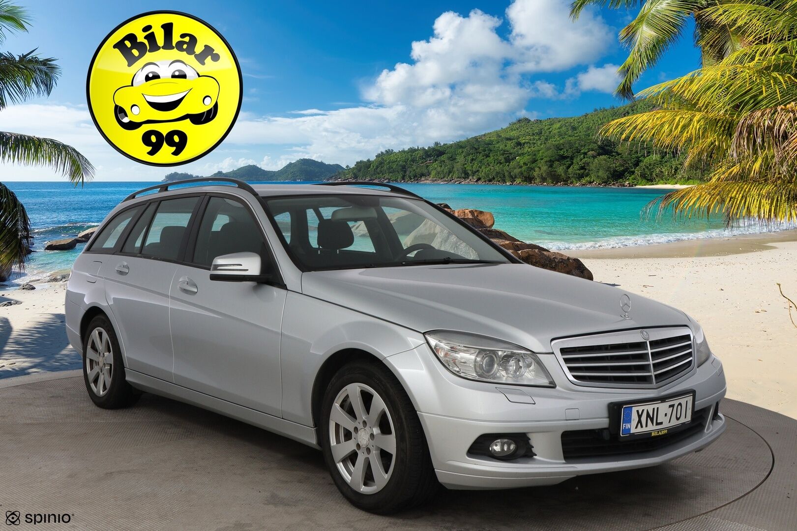 Mercedes-Benz C 2009 200 CDI T Avantgarde * Vakkari / Xenon / Lohko & Sisäpistoke / Vetokoukku * - Harvinaisen siisti / 2x Fiksut renkaat alkuperäisvantein / Juuri tullut Tampereelle!