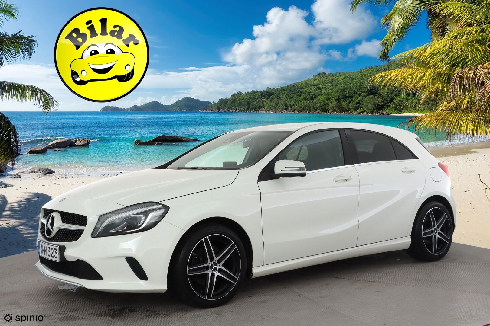 Mercedes-Benz A 2016 160 Premium Business Style Package - | Facelift | Sporttipenkit | Puolinahat | LED | IHC | P.kamera | Dynamic Select | Bluetooth | Törmäyksenestoavustin | 2x renkaat aluin | 