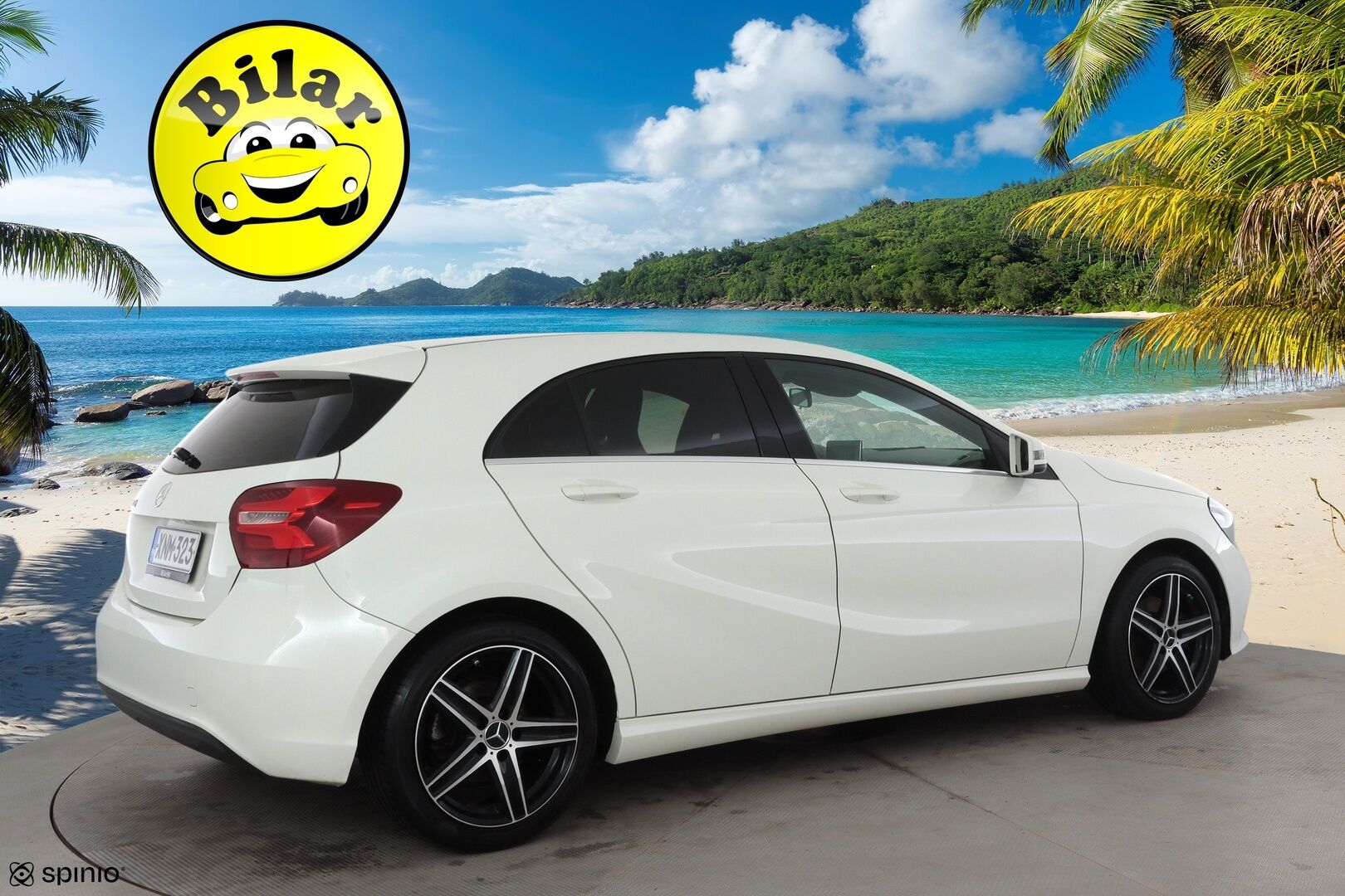 Mercedes-Benz A 2016 160 Premium Business Style Package - | Facelift | Sporttipenkit | Puolinahat | LED | IHC | P.kamera | Dynamic Select | Bluetooth | Törmäyksenestoavustin | 2x renkaat aluin | 