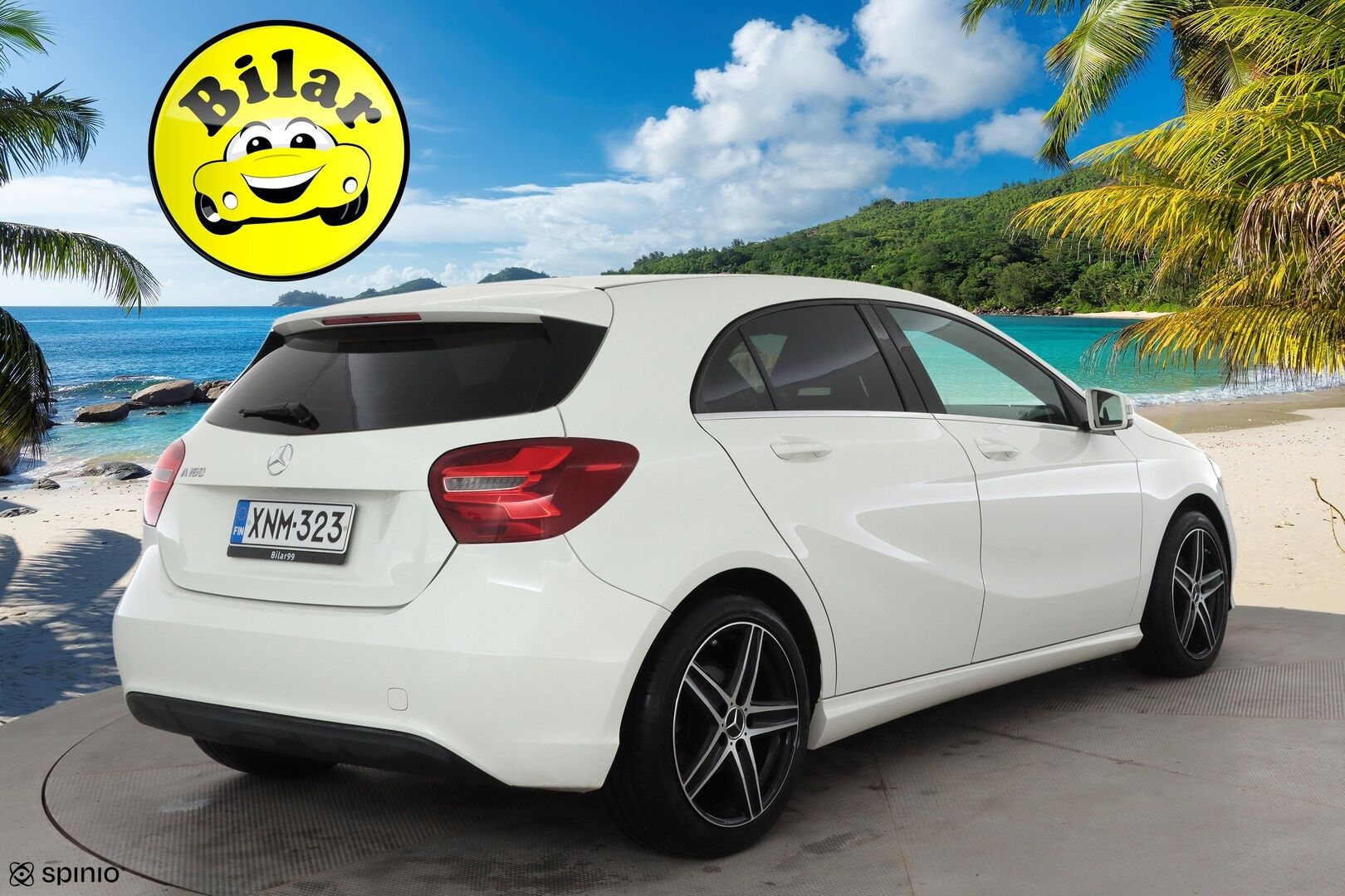 Mercedes-Benz A 2016 160 Premium Business Style Package - | Facelift | Sporttipenkit | Puolinahat | LED | IHC | P.kamera | Dynamic Select | Bluetooth | Törmäyksenestoavustin | 2x renkaat aluin | 