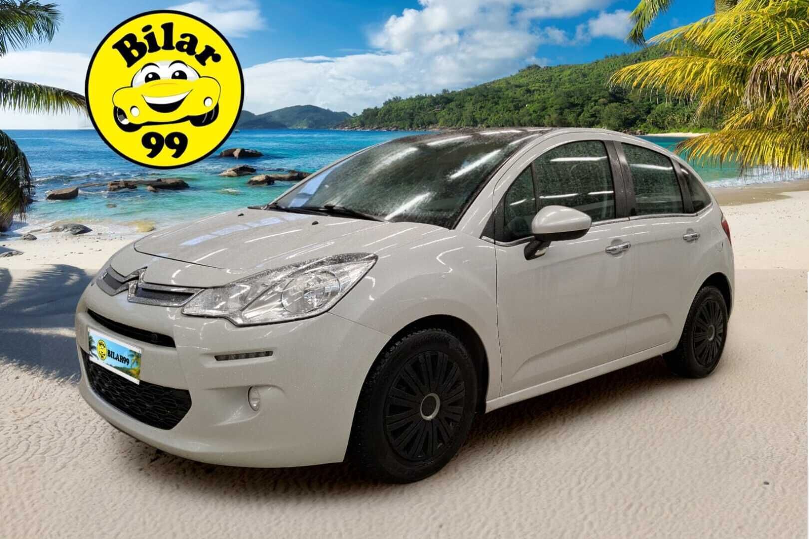 Citroen C3 2015 e-VTi 82 Feel ETG Automaatti * Lohko + sisä / Parkkitutka takana / Panoraama lasi * - Jakohihna vaihdettu 4/24 / Hyvin huollettu / Nastarenkaat talveksi * - Osta nyt, maksa vasta ensi vuonna