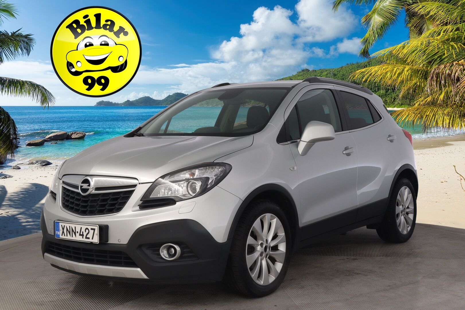Opel Mokka 2016 5-ov Cosmo 1,4 Turbo Start/Stop 4x4 103kW MT6 *Webasto / Vetokoukku / Nahkasisusta / P.kamera* - *2x alumiinivanteet / Vakkari / Ratinlämmitin*