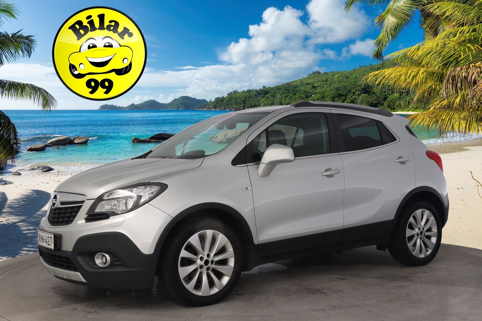 Opel Mokka 2016 5-ov Cosmo 1,4 Turbo Start/Stop 4x4 103kW MT6 *Webasto / Vetokoukku / Nahkasisusta / P.kamera* - *2x alumiinivanteet / Vakkari / Ratinlämmitin*