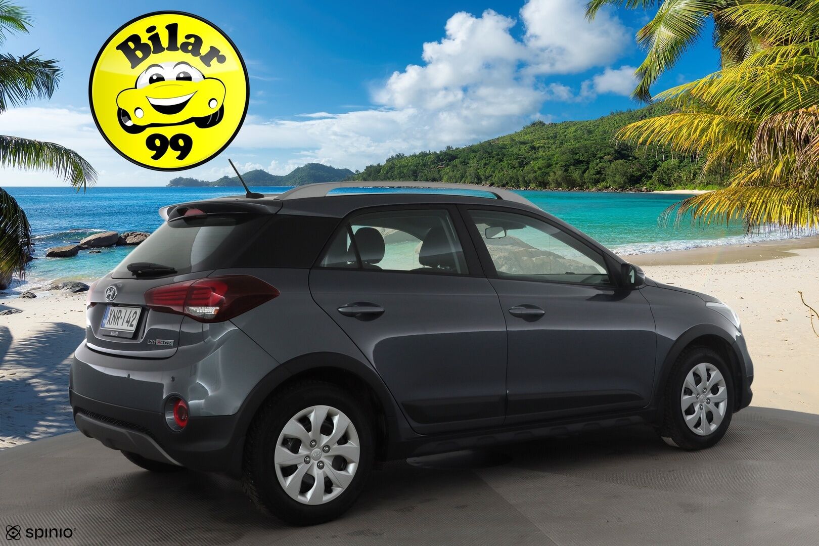 Hyundai i20 Active Cross 2019 1,0 T-GDI 100 hv 7-DCT W Comfort * Suomi-auto / Vakkari / P.kamera / Ratinlämmitin / 2xRenkaat * - Merkkihuollettu