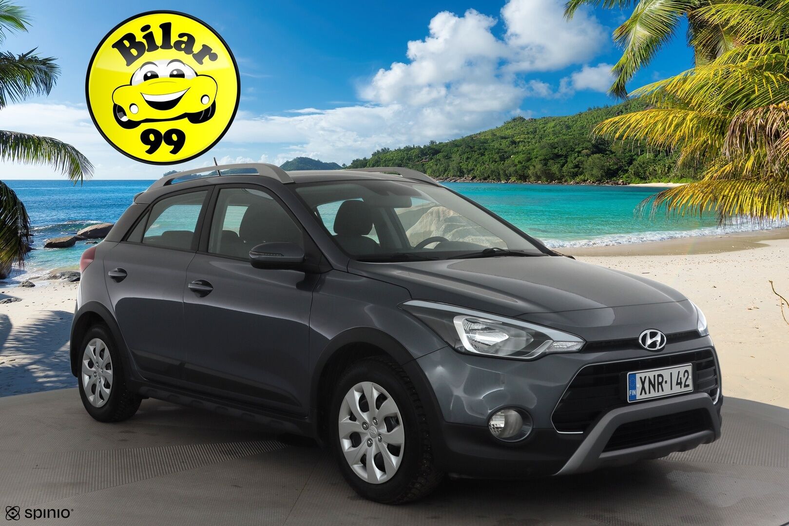 Hyundai i20 Active Cross 2019 1,0 T-GDI 100 hv 7-DCT W Comfort * Suomi-auto / Vakkari / P.kamera / Ratinlämmitin / 2xRenkaat * - Merkkihuollettu