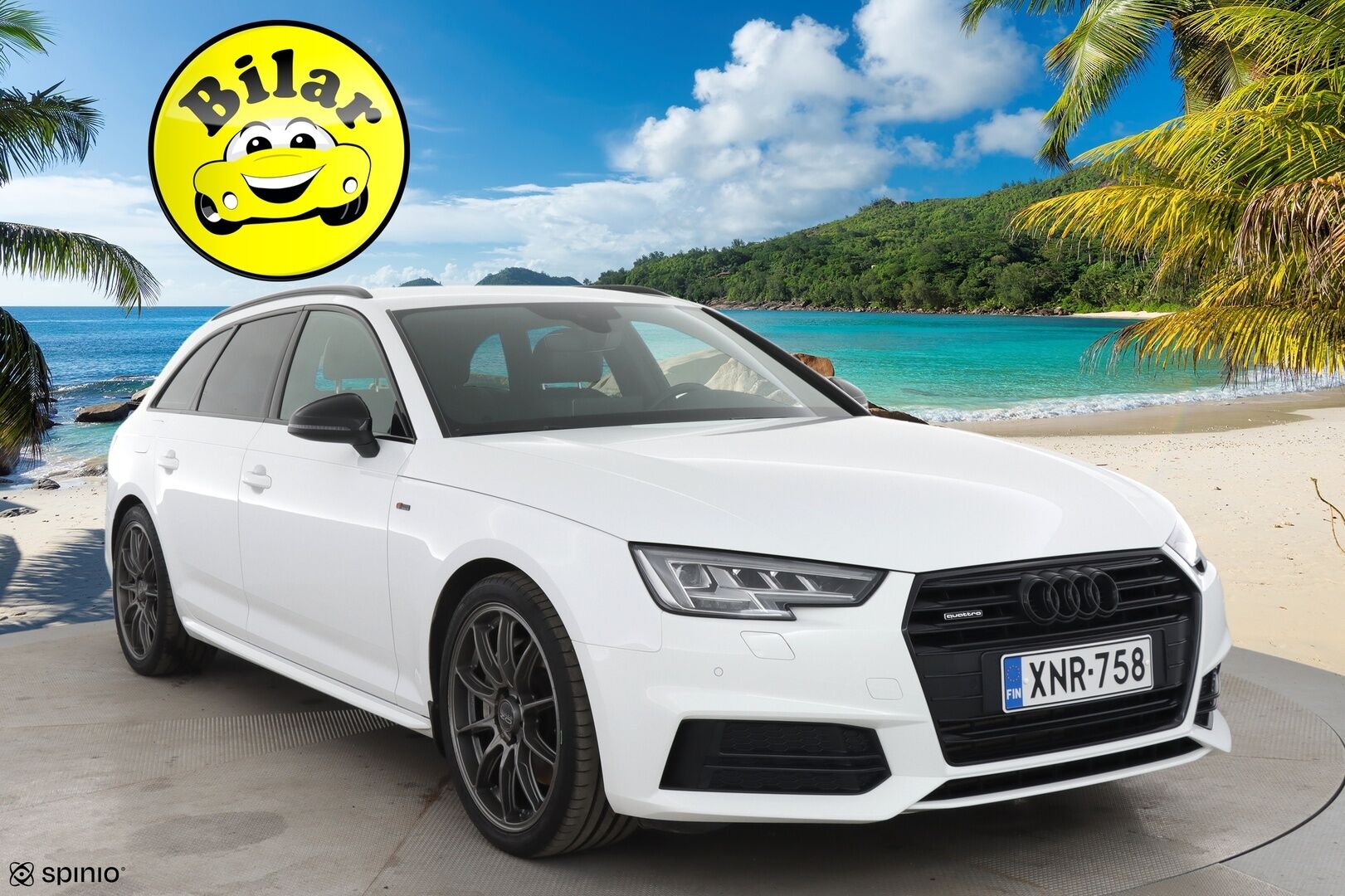 Audi A4 2017 Avant Land of quattro Edition 2,0 TFSI 185 kW quattro S tronic - Suomi-auto / S-Line / Digimittaristo / Webasto / Navi / LED