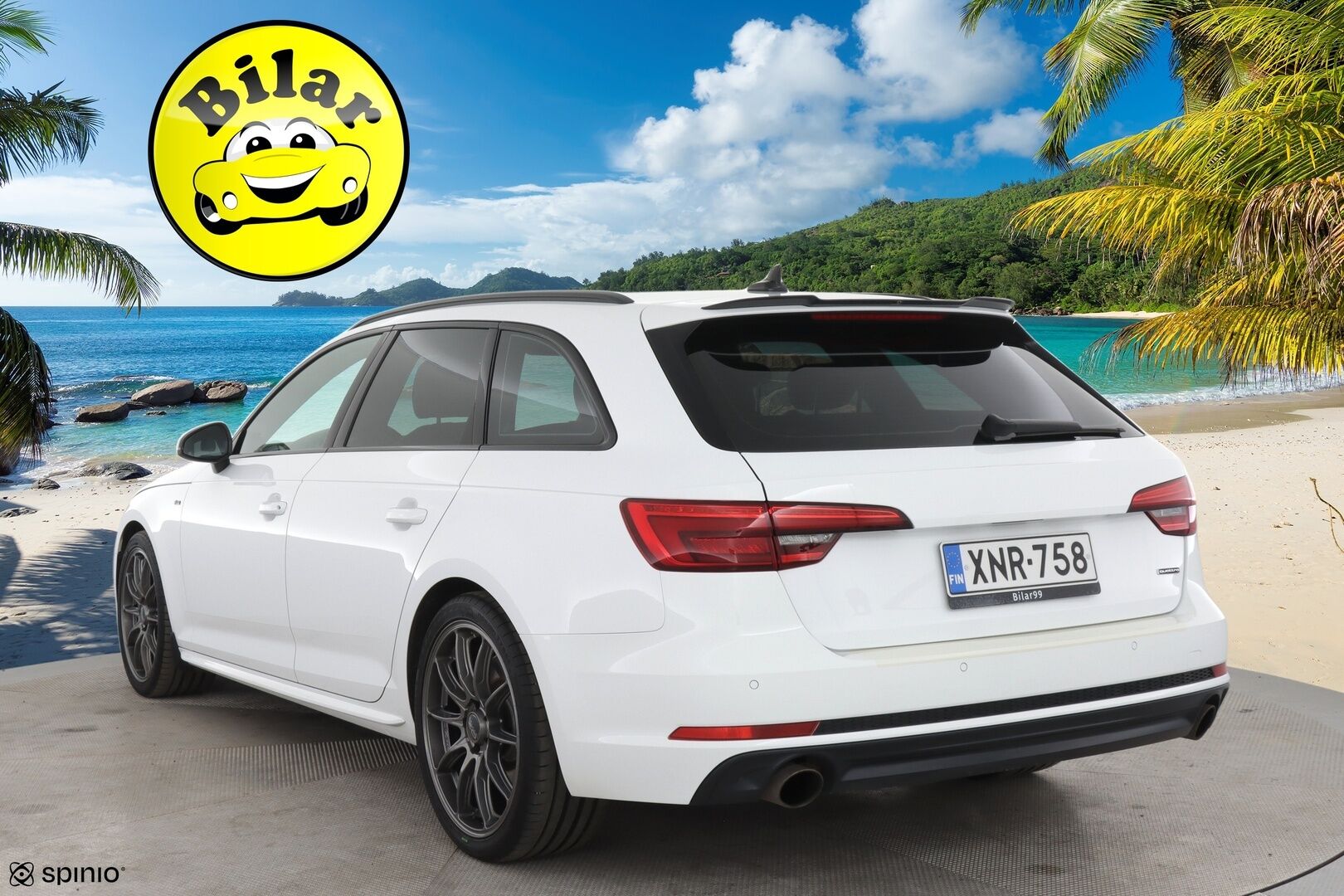 Audi A4 2017 Avant Land of quattro Edition 2,0 TFSI 185 kW quattro S tronic - Suomi-auto / S-Line / Digimittaristo / Webasto / Navi / LED