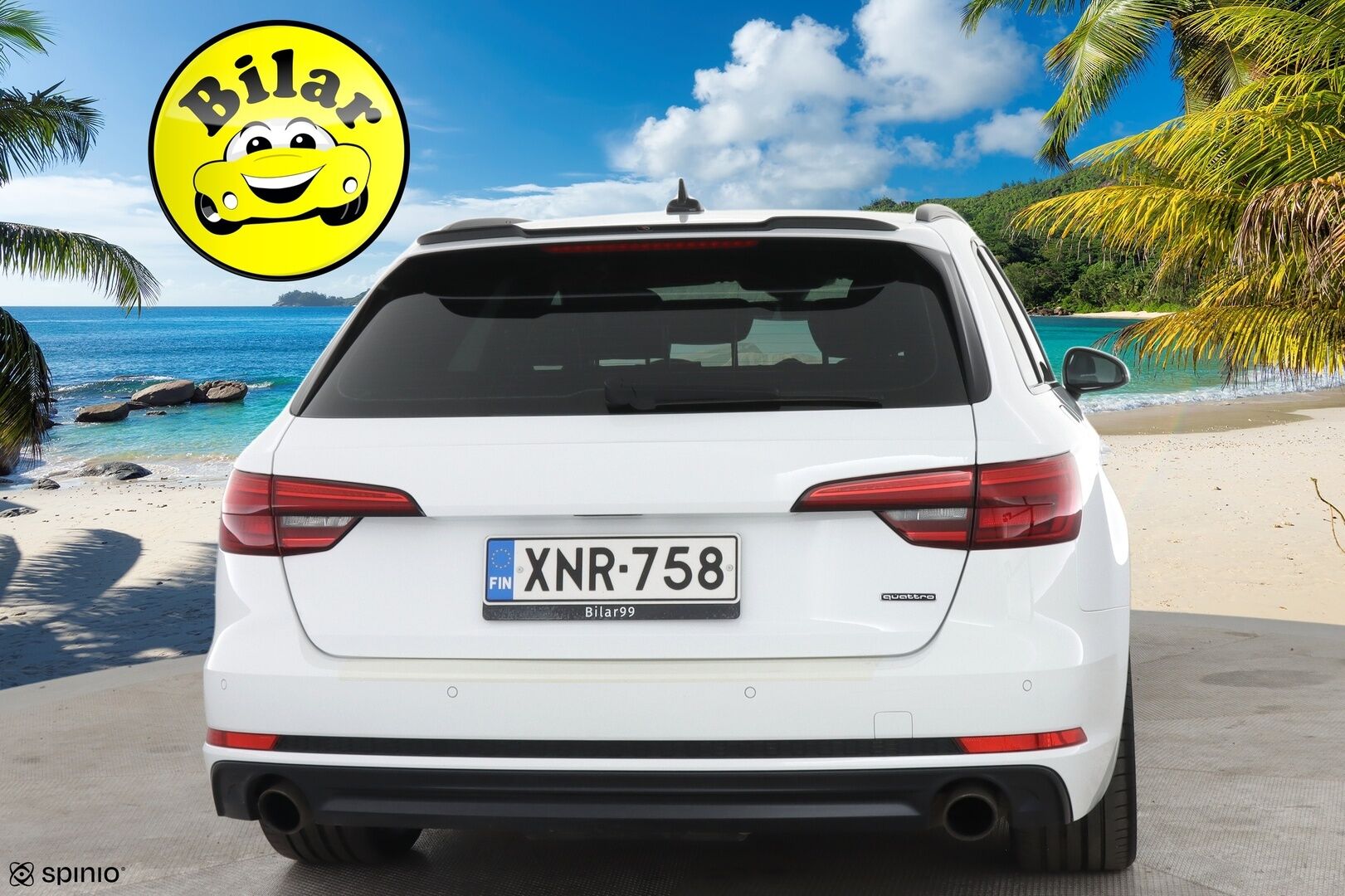 Audi A4 2017 Avant Land of quattro Edition 2,0 TFSI 185 kW quattro S tronic - Suomi-auto / S-Line / Digimittaristo / Webasto / Navi / LED