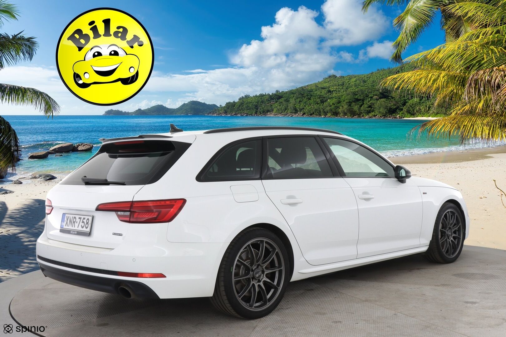 Audi A4 2017 Avant Land of quattro Edition 2,0 TFSI 185 kW quattro S tronic - Suomi-auto / S-Line / Digimittaristo / Webasto / Navi / LED