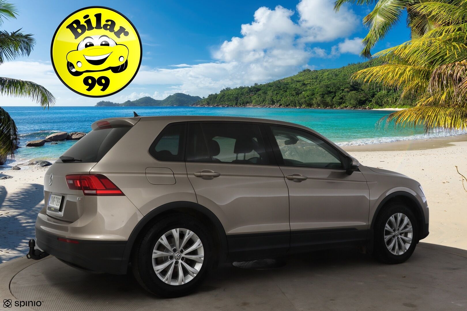 Volkswagen Tiguan 2017 Trendline 1,4 TSI 92 kW (125 hv)* Webasto / Tutkat eteen ja taakse / Apple&Android carplay / Kaistavahti * - *Jakohihna vaihdettu 8/23 / 2.om Suomi-auto / Merkkiliikkeen huoltohistoria / Juuri katsastettu *