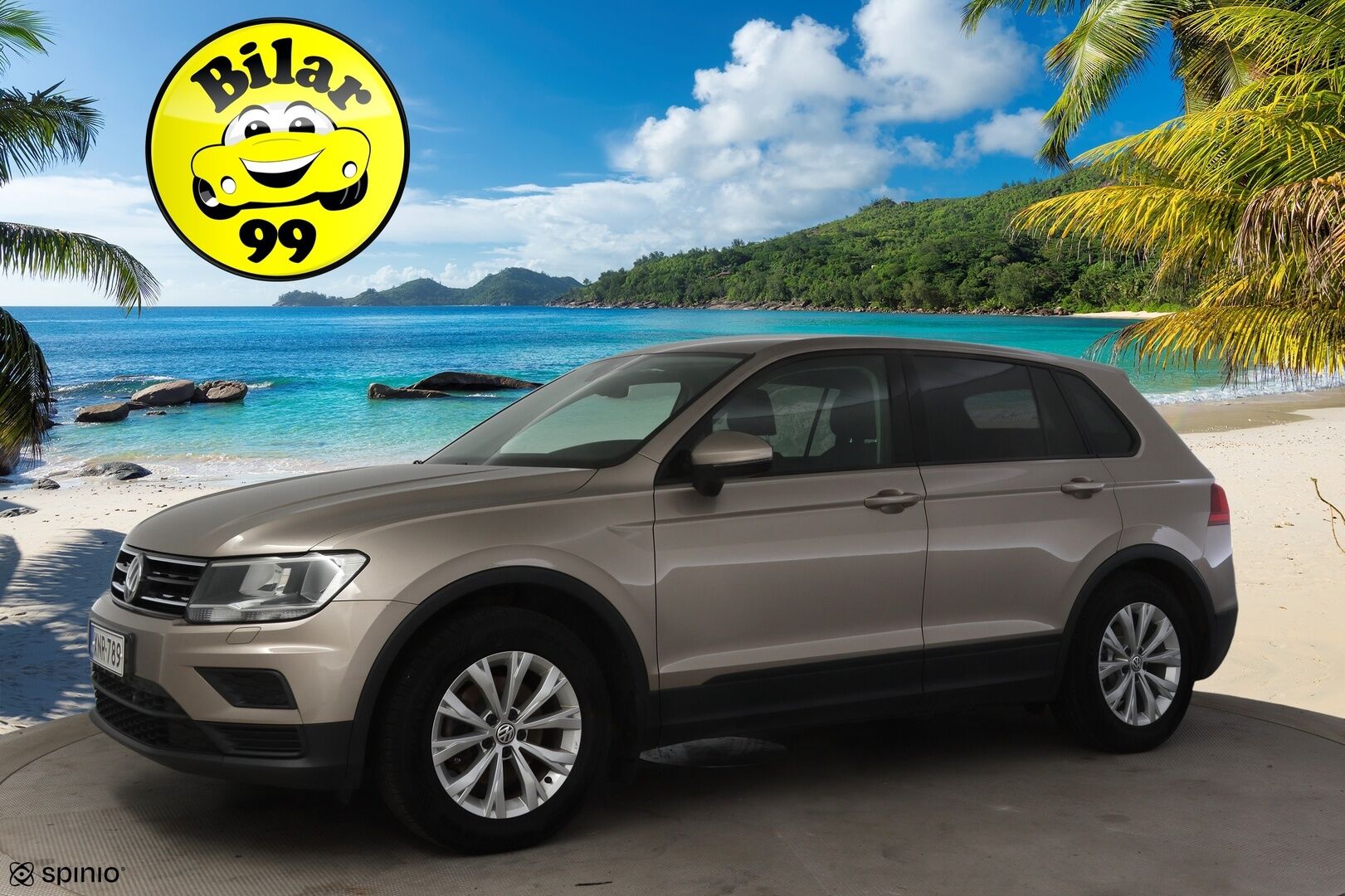 Volkswagen Tiguan 2017 Trendline 1,4 TSI 92 kW (125 hv)* Webasto / Tutkat eteen ja taakse / Apple&Android carplay / Kaistavahti * - *Jakohihna vaihdettu 8/23 / 2.om Suomi-auto / Merkkiliikkeen huoltohistoria / Juuri katsastettu *