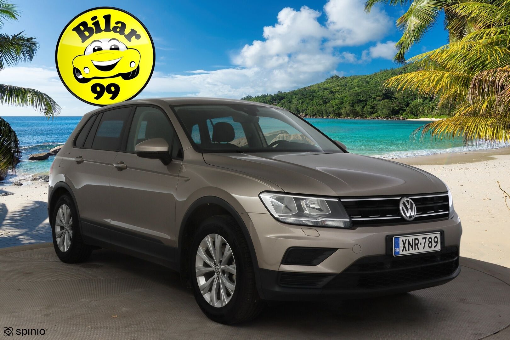 Volkswagen Tiguan 2017 Trendline 1,4 TSI 92 kW (125 hv)* Webasto / Tutkat eteen ja taakse / Apple&Android carplay / Kaistavahti * - *Jakohihna vaihdettu 8/23 / 2.om Suomi-auto / Merkkiliikkeen huoltohistoria / Juuri katsastettu *