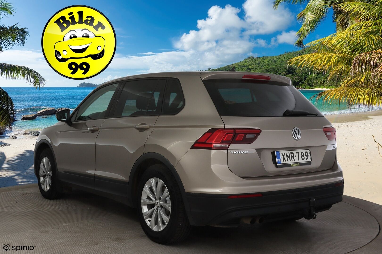 Volkswagen Tiguan 2017 Trendline 1,4 TSI 92 kW (125 hv)* Webasto / Tutkat eteen ja taakse / Apple&Android carplay / Kaistavahti * - *Jakohihna vaihdettu 8/23 / 2.om Suomi-auto / Merkkiliikkeen huoltohistoria / Juuri katsastettu *
