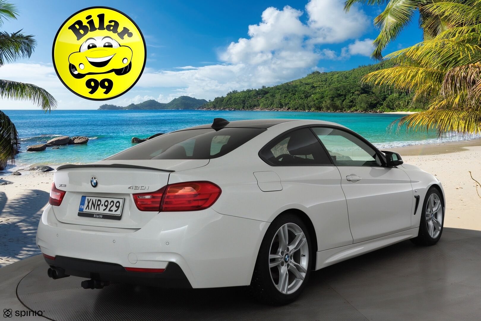 BMW 430 2017 F32 Coupe 430i A xDrive Business M Sport * Xenon / Sportpenkki Muistilla / P.Tutkat / Vakkari / Bluetooth / Koukku * - HiFi / Suomi-auto / Kahdet renkaat aluvanteilla