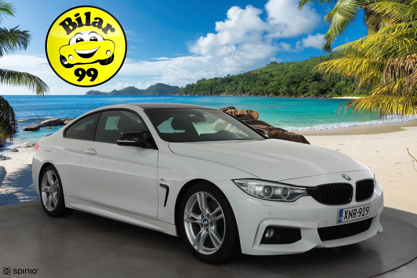 BMW 430 2017 F32 Coupe 430i A xDrive Business M Sport * Xenon / Sportpenkki Muistilla / P.Tutkat / Vakkari / Bluetooth / Koukku * - HiFi / Suomi-auto / Kahdet renkaat aluvanteilla