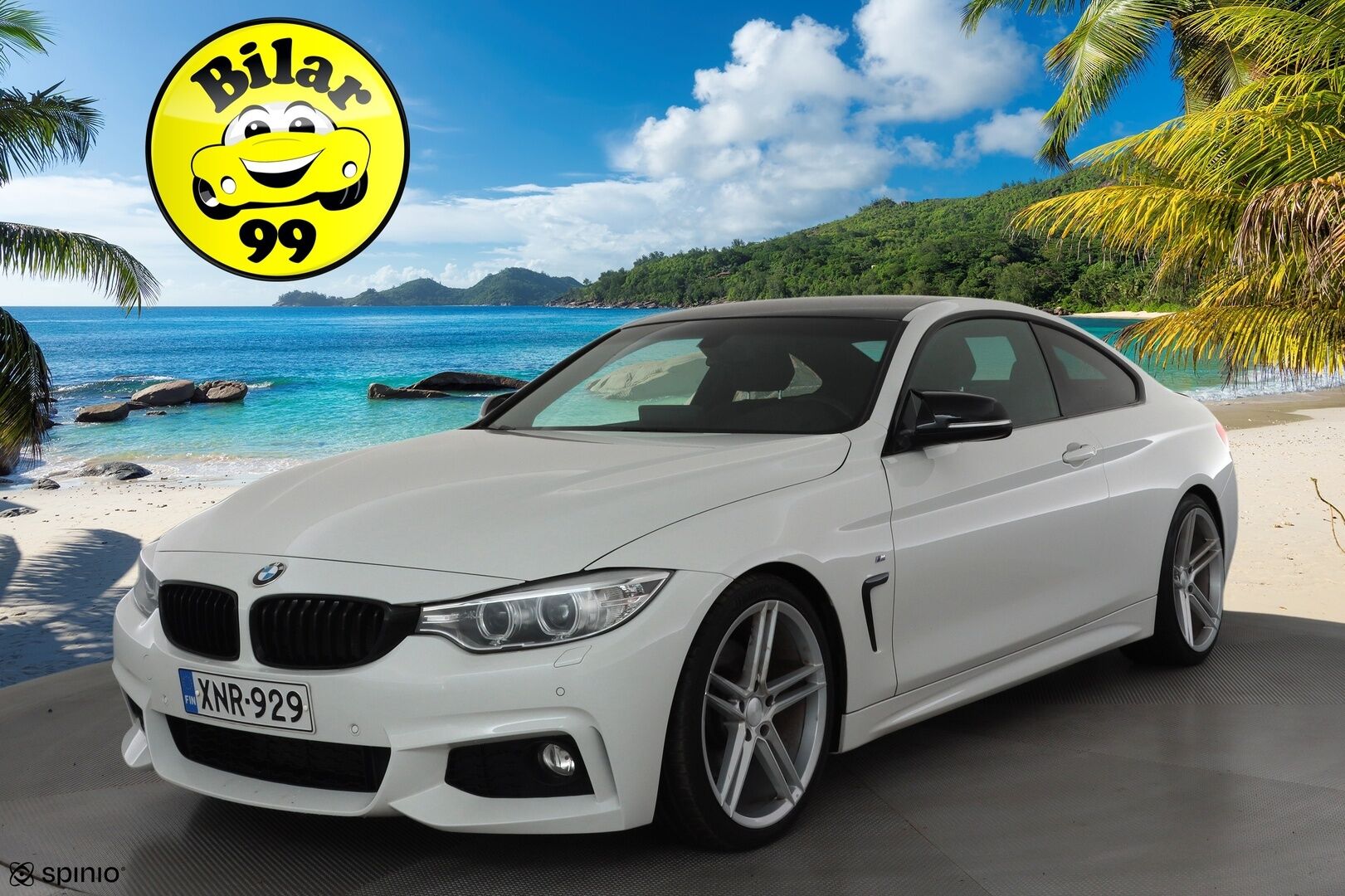 BMW 430 2017 F32 Coupe 430i A xDrive Business M Sport * Xenon / Sportpenkki Muistilla / P.Tutkat / Vakkari / Bluetooth / Koukku * - HiFi / Suomi-auto / Kahdet renkaat aluvanteilla