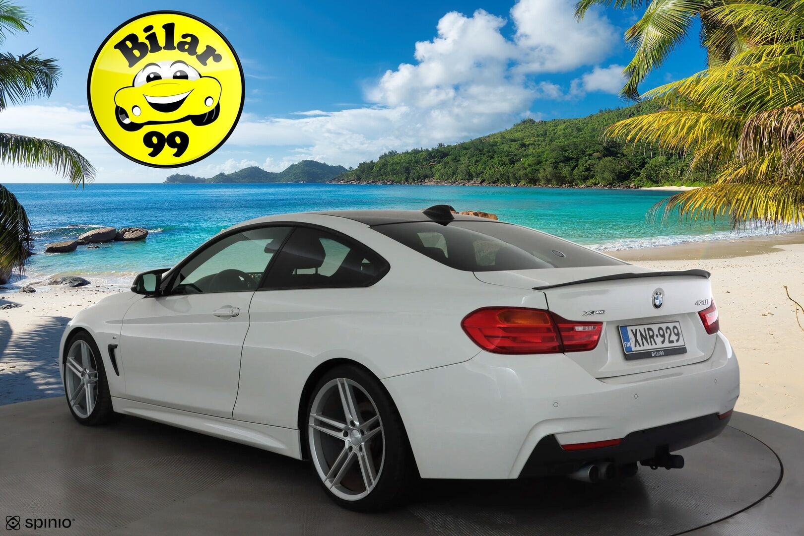 BMW 430 2017 F32 Coupe 430i A xDrive Business M Sport * Xenon / Sportpenkki Muistilla / P.Tutkat / Vakkari / Bluetooth / Koukku * - HiFi / Suomi-auto / Kahdet renkaat aluvanteilla