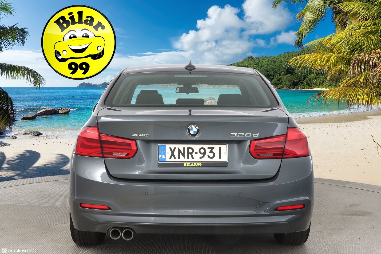 BMW 320 2016 F30 Sedan A xDrive Business * LED /  Lohkolämmitin / Parkkitutkat / Vakionopeudensäädin* - 1-omisteinen Suomi-auto / Facelift / Neliveto / Hyvä historia *