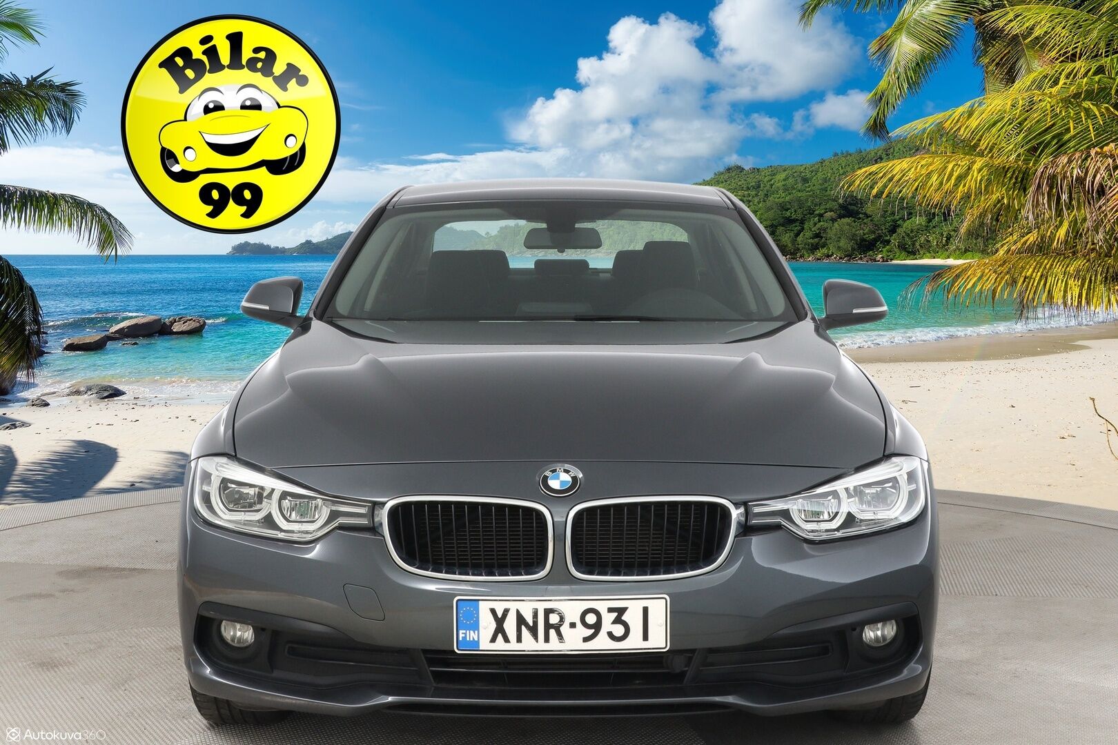 BMW 320 2016 F30 Sedan A xDrive Business * LED /  Lohkolämmitin / Parkkitutkat / Vakionopeudensäädin* - 1-omisteinen Suomi-auto / Facelift / Neliveto / Hyvä historia *