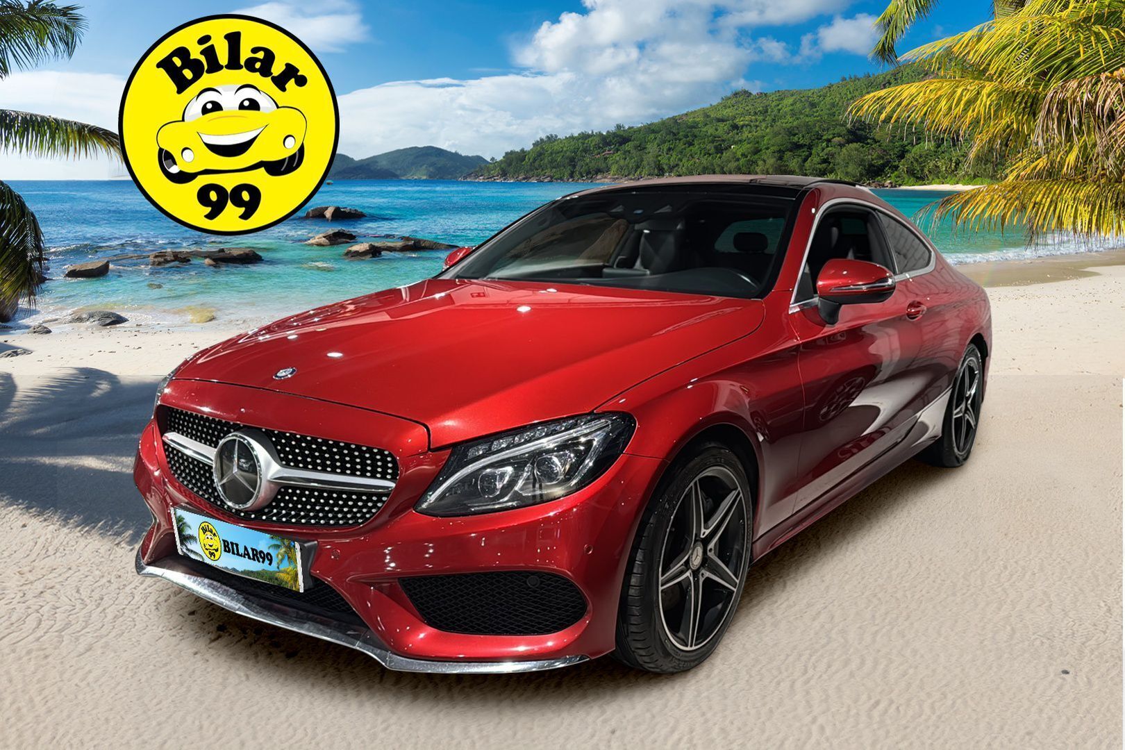 Mercedes-Benz C 2016 250 d Coupé A Business AMG *Distronic + / Panorama / Juuri saapunut* - *Juuri saapunut / Juuri huollettu / Näyttävä*
