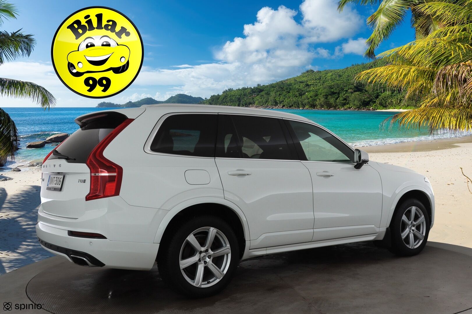 Volvo XC90 2017 T8 Twin Engine AWD R-Design aut 7-P * Webasto / Koukku / ACC / Full-LED / 360 / Sportpenkit Muistilla / Navi * - Panorama / Akku kuntotarkastettu SoH 93,2% / Kahdet renkaat aluvanteilla / 2x Latauskaapelit / Suomi-auto