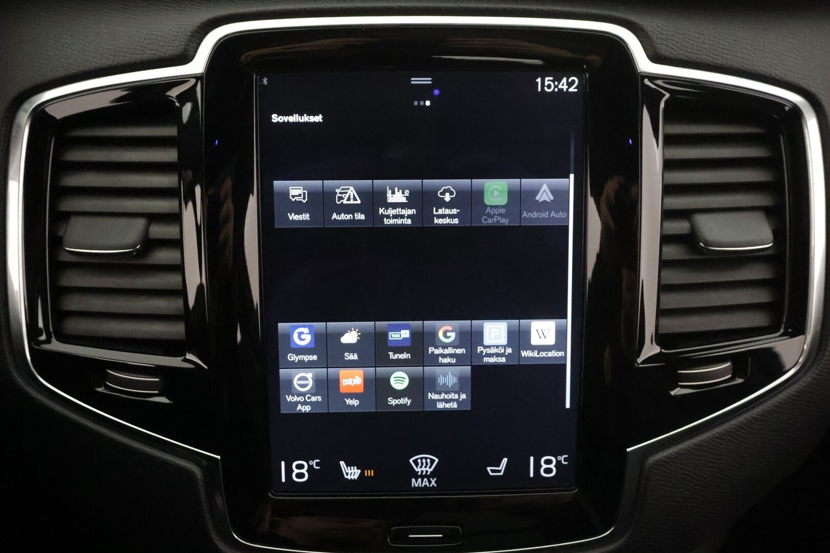 Volvo XC90 2017 T8 Twin Engine AWD R-Design aut 7-P * Webasto / Koukku / ACC / Full-LED / 360 / Sportpenkit Muistilla / Navi * - Panorama / Akku kuntotarkastettu SoH 93,2% / Kahdet renkaat aluvanteilla / 2x Latauskaapelit / Suomi-auto